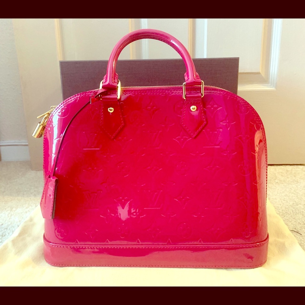 Louis Vuitton Alma “Indian Rose” Vernis